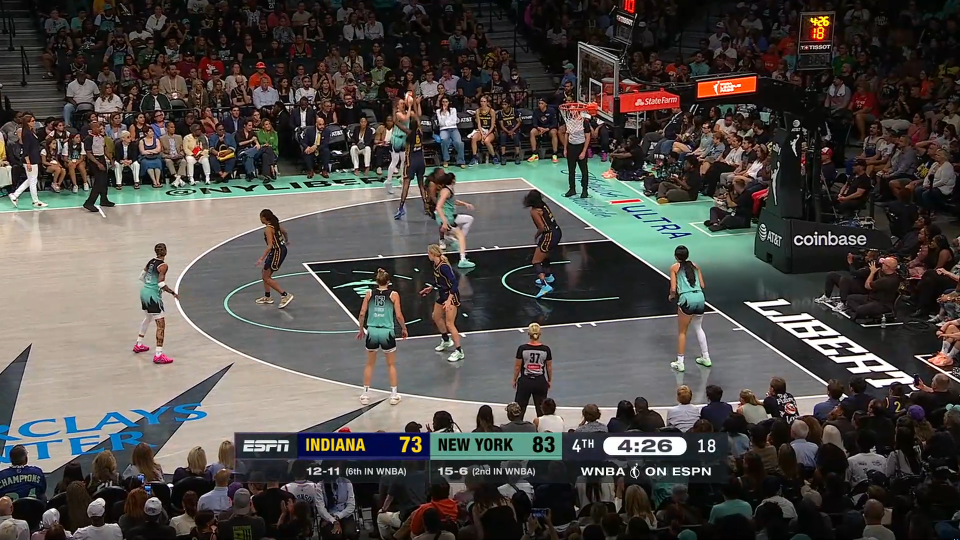 HIGHLIGHTS | Liberty Pull Away Late to Defeat Indiana Fever, 98-84